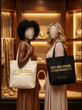 Soft and Strong, Grounded in Every Step — Tote Bag Digital Printable | Boydreys Marqué