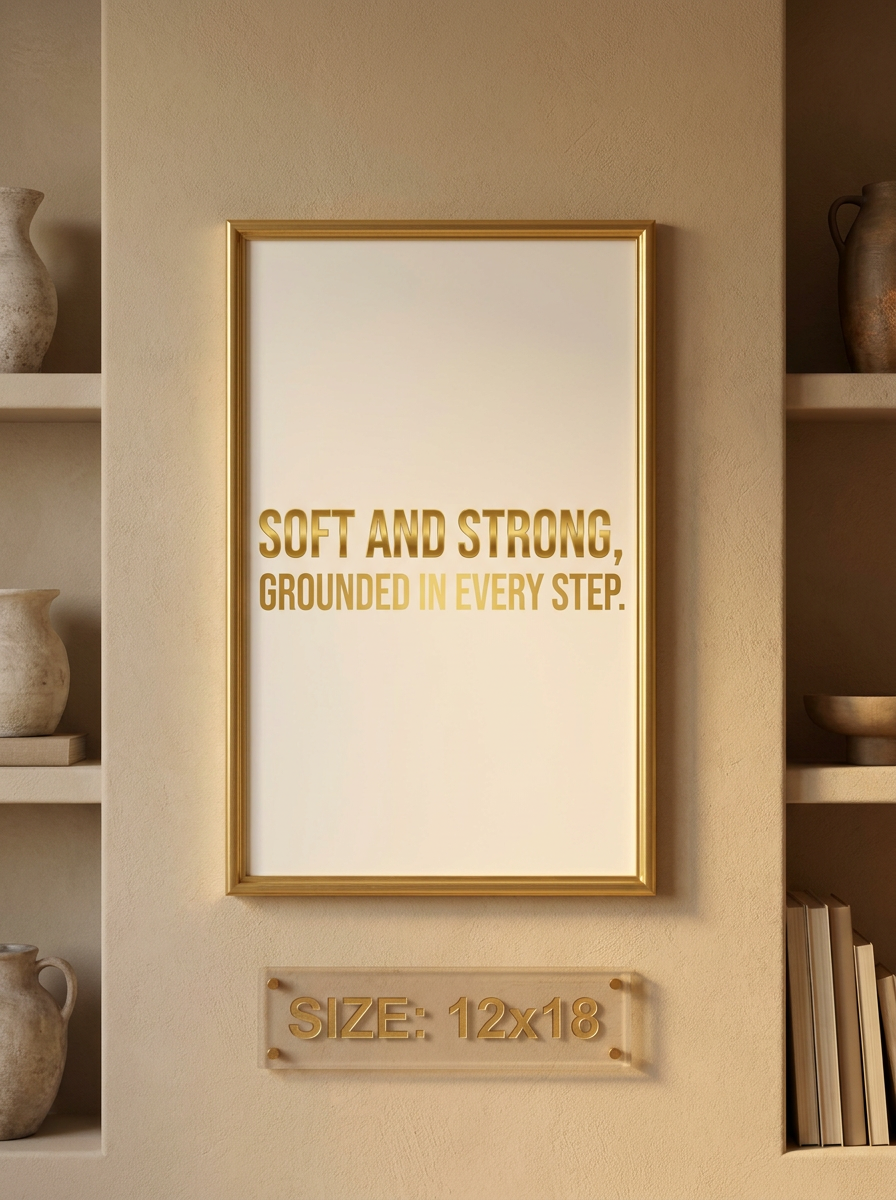 Printable Faith Wall Art 12×18 — Pick Any 2 | Scripture Home Decor | Instant Download