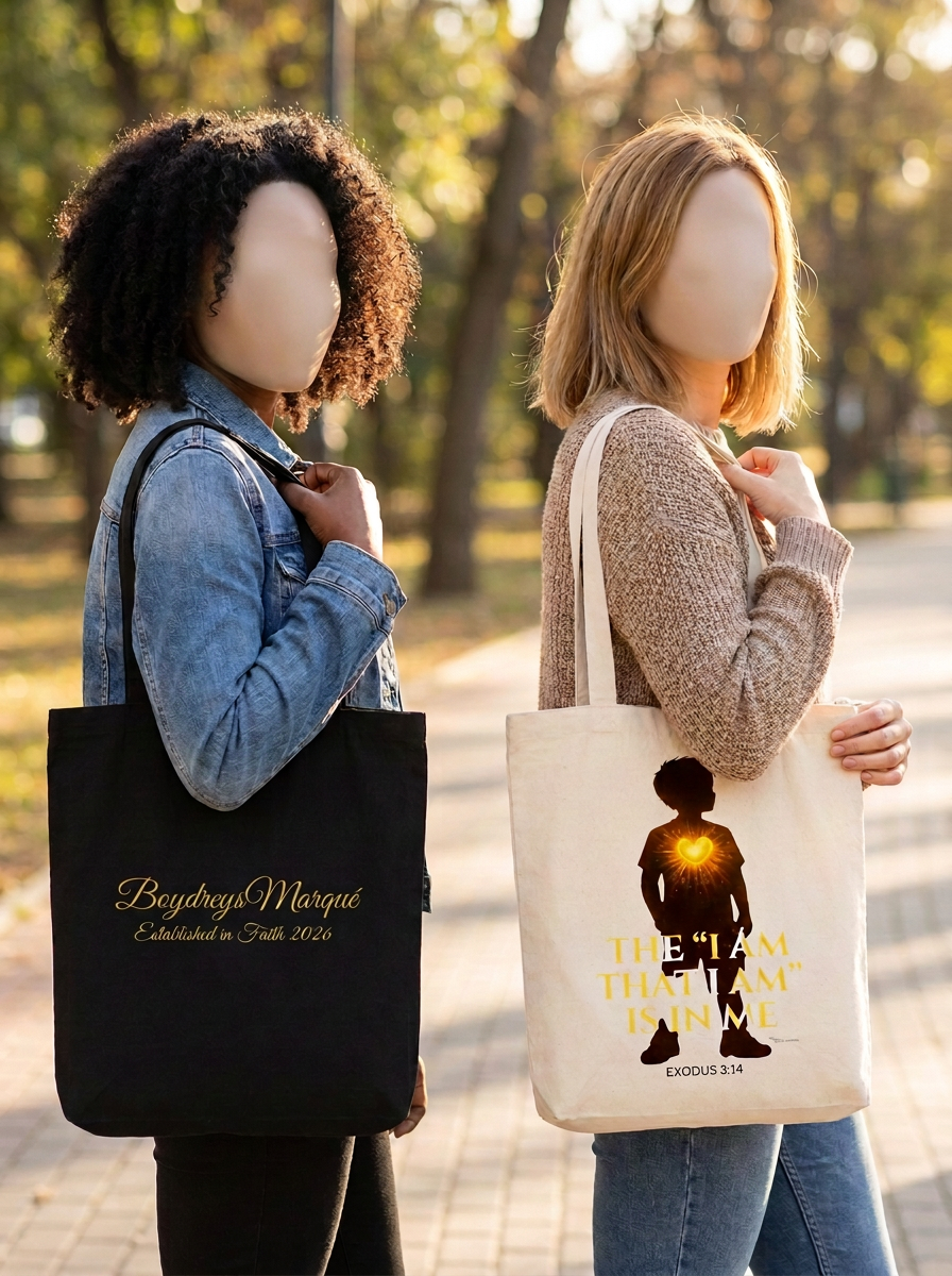 The I Am That I Am is in Me — Tote Bag Digital Printable | Boydreys Marqué