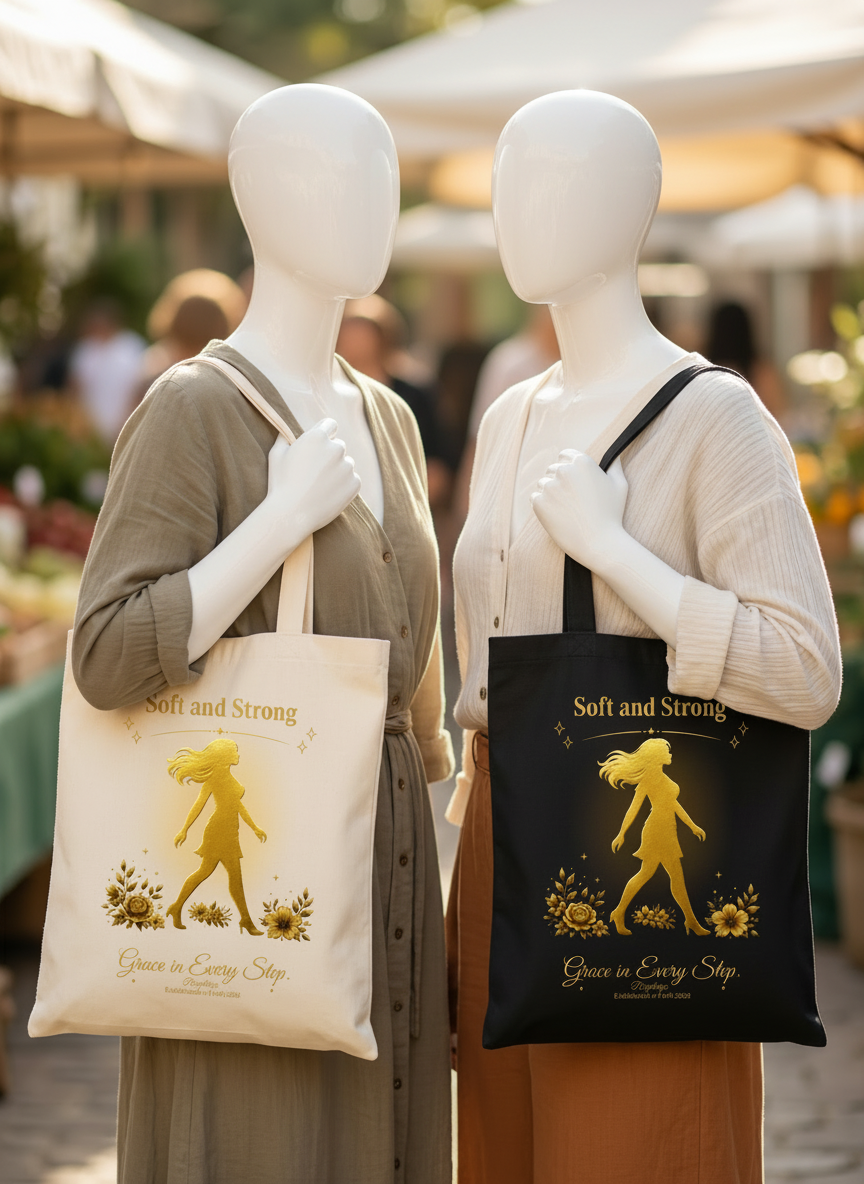 Printable Faith Tote Bag Designs — Pick Any 4 | Christian Tote Art | Instant Download