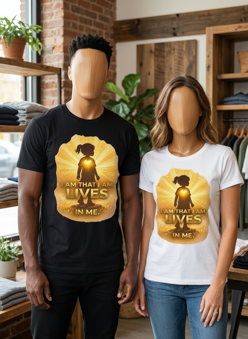 I Am That I Am Lives in Me — T-Shirt Digital Printable | Boydreys Marqué
