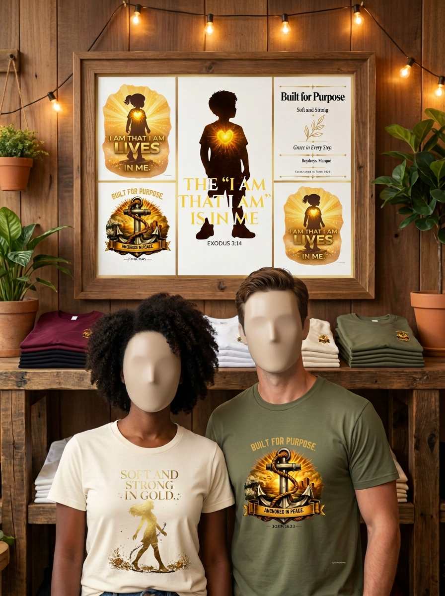 Faith Collection — Pick 2 T-Shirts-Digital Printables| Boydreys Marqué
