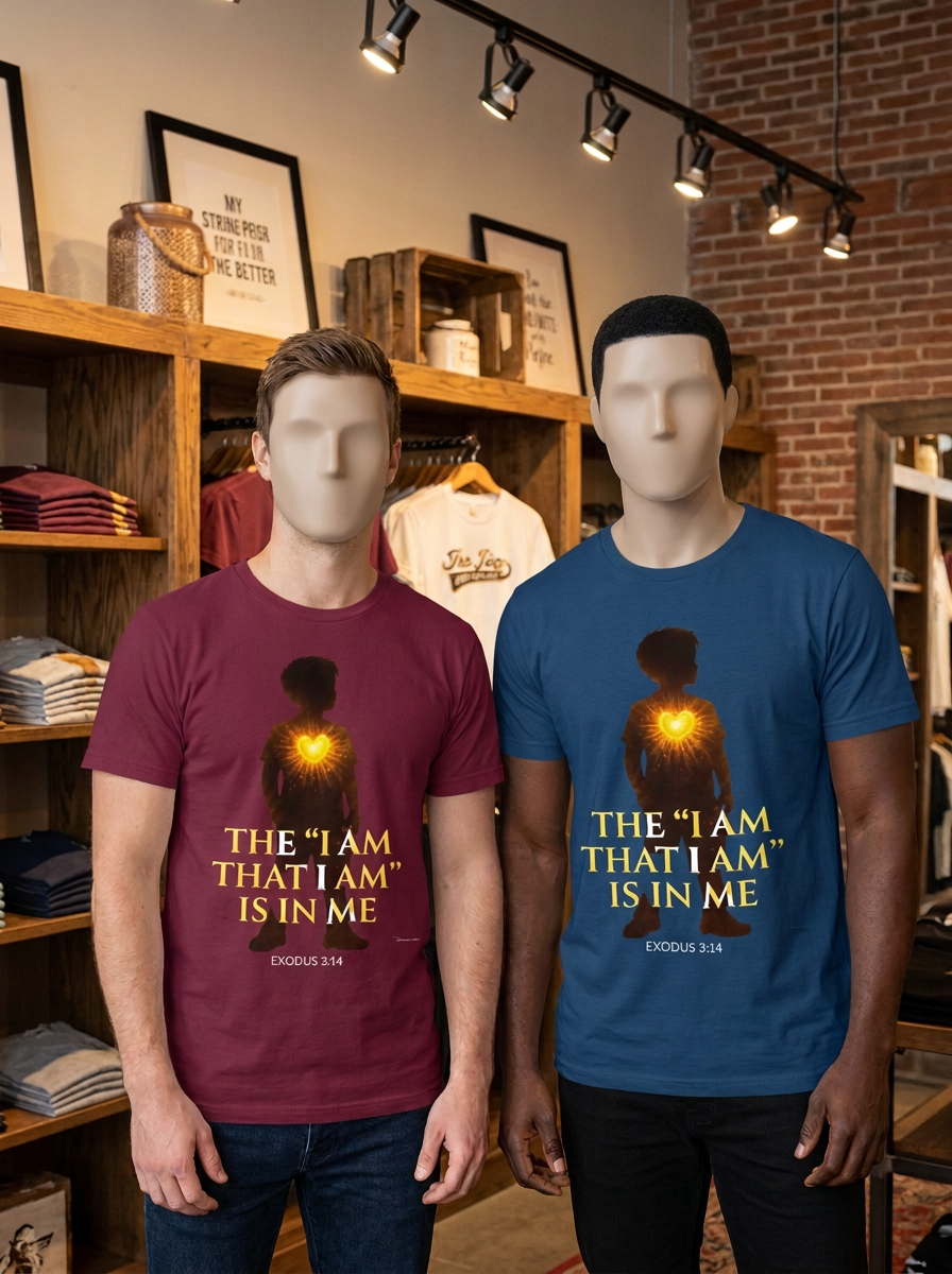 The I Am That I Am is in Me — T-Shirt Digital Printable | Boydreys Marqué